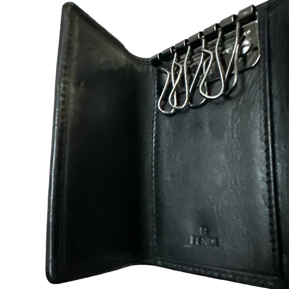 Fendi Black Zucca Key Case - Picture 8 of 9